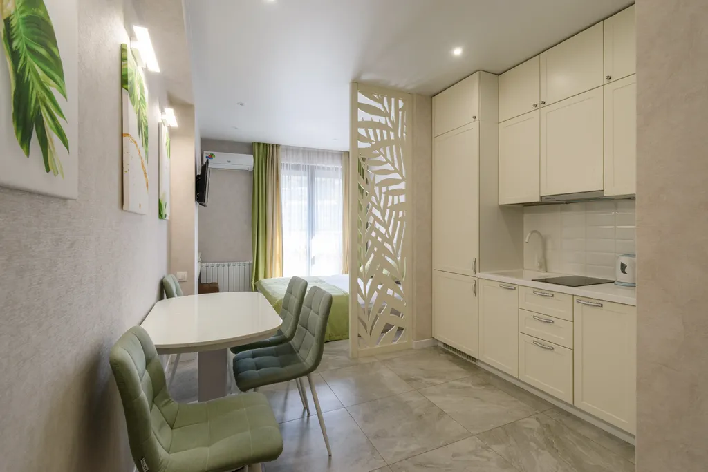 Квартира Апартаменты Green Home центр Сочи — Сочи
