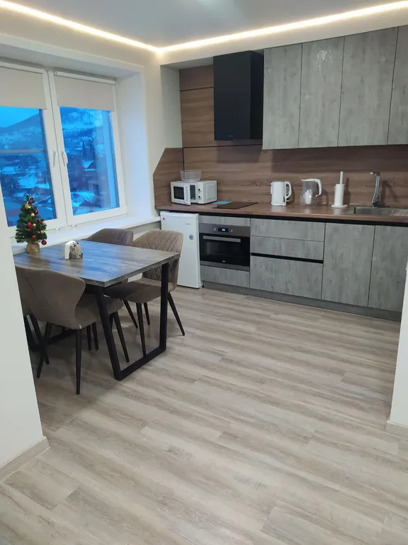 Апартаменты-студия с видом на горы