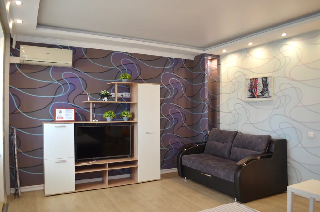 Современная и стильная квартира с кондиционером в центре