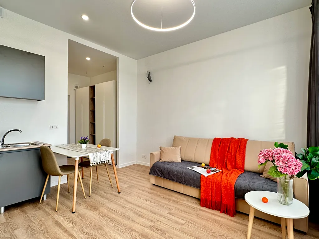 Студия с ремонтом