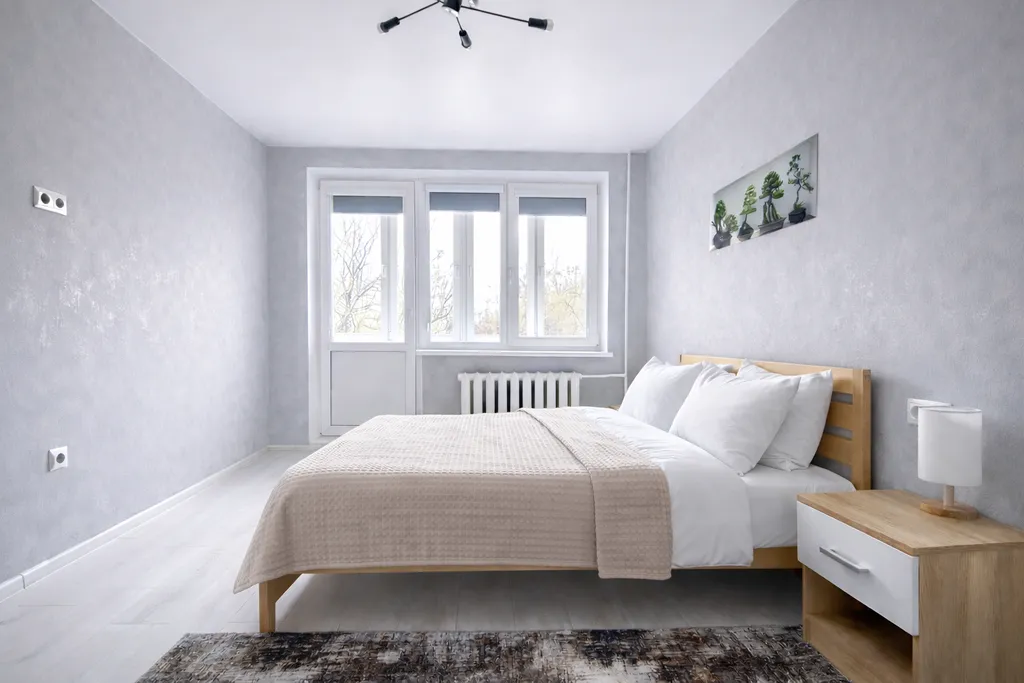 Квартира Светлые апартаменты с видом на Кафедральный собор — Калининград