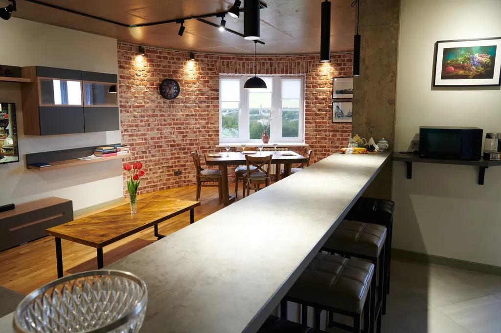 Квартира с панорамным видом на центр и Волгу с высоты птичьего полета