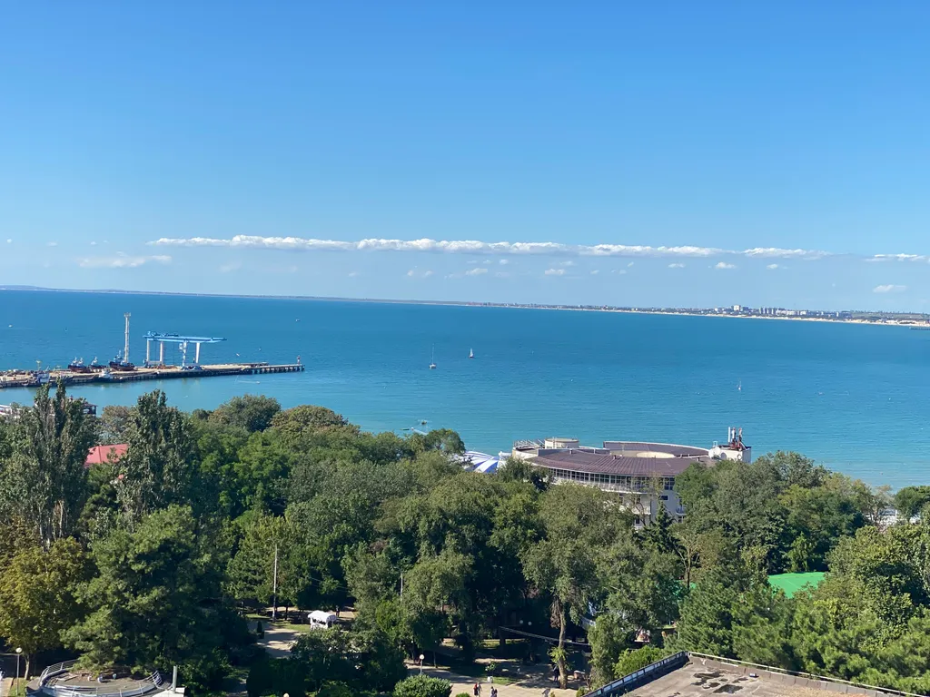 Квартира Квартира на первой береговой линии в центре города, с видом на море — Анапа