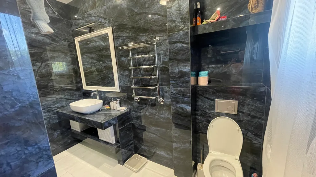 Весь 1-й этаж в частном доме в 400 м от моря, с мангалом и бассейном