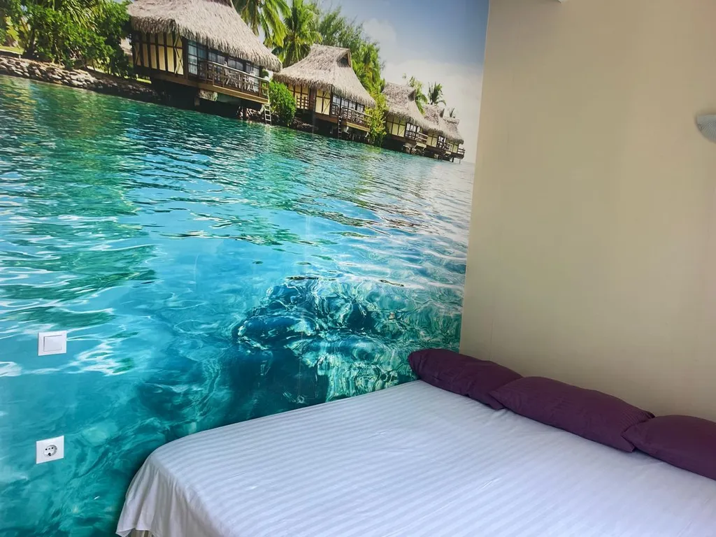 Дом замок с видом на море и горы