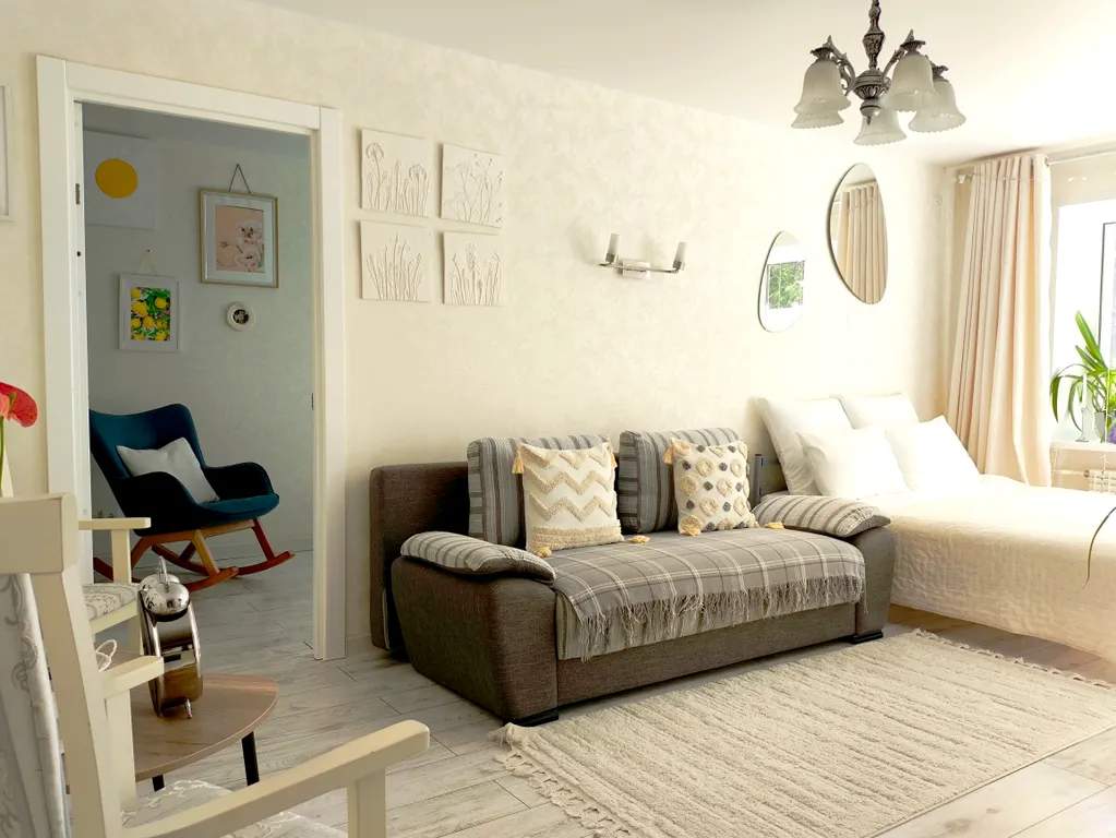 Уютная квартира в центре города для 6