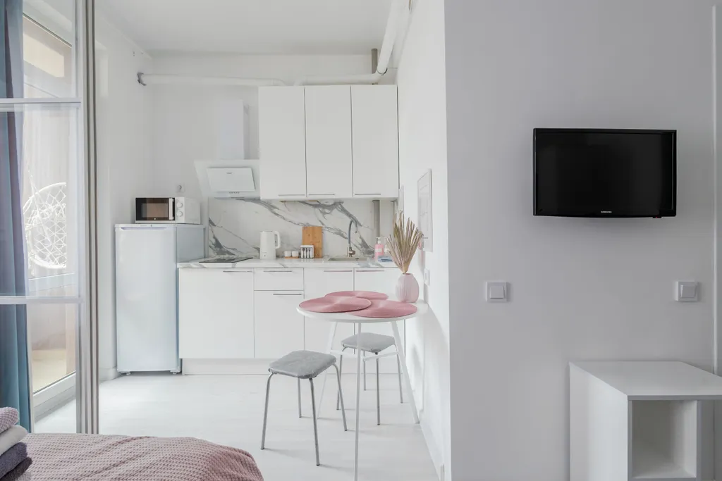 Квартира Квартира Свежая студия в уютном современном ЖК в Лазаревском — Лазаревское