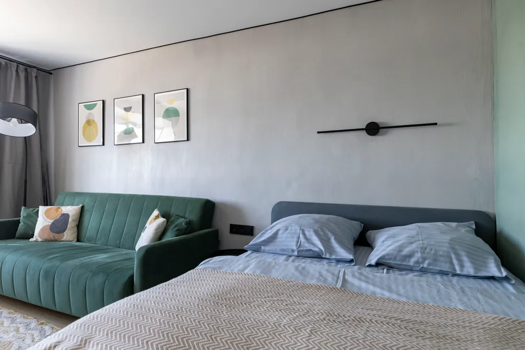 Уютная квартира с видом на горы и озеро