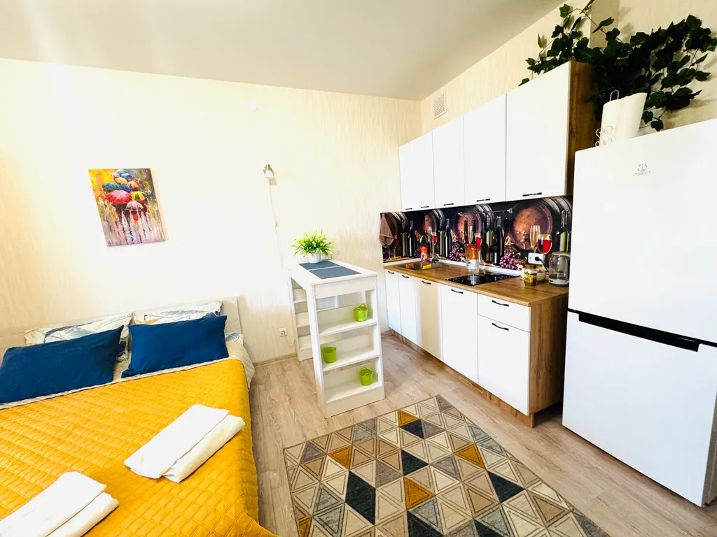 Квартира-студия  рядом с СК Темп и аэропортом