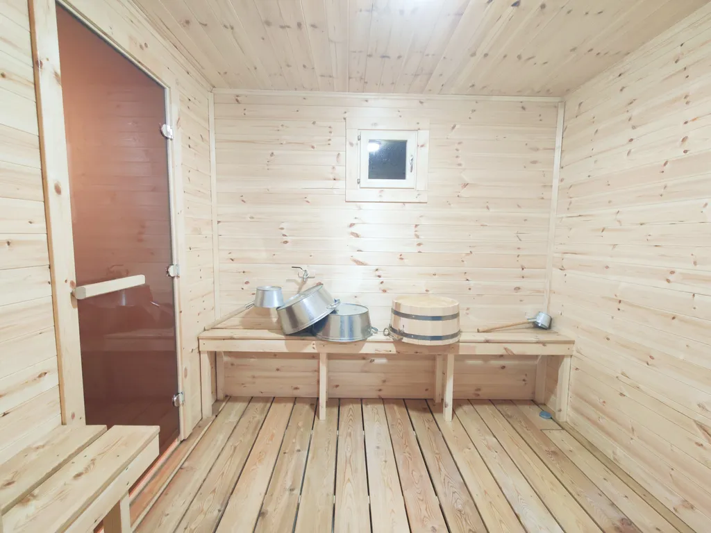 Уютный коттедж с баней и чаном