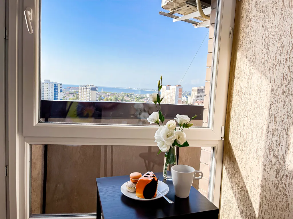 Квартира Квартира Потрясающий вид на море и Анапу — Анапа