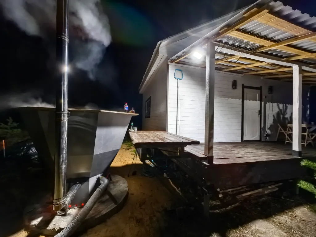 Большой дом с баней и чаном