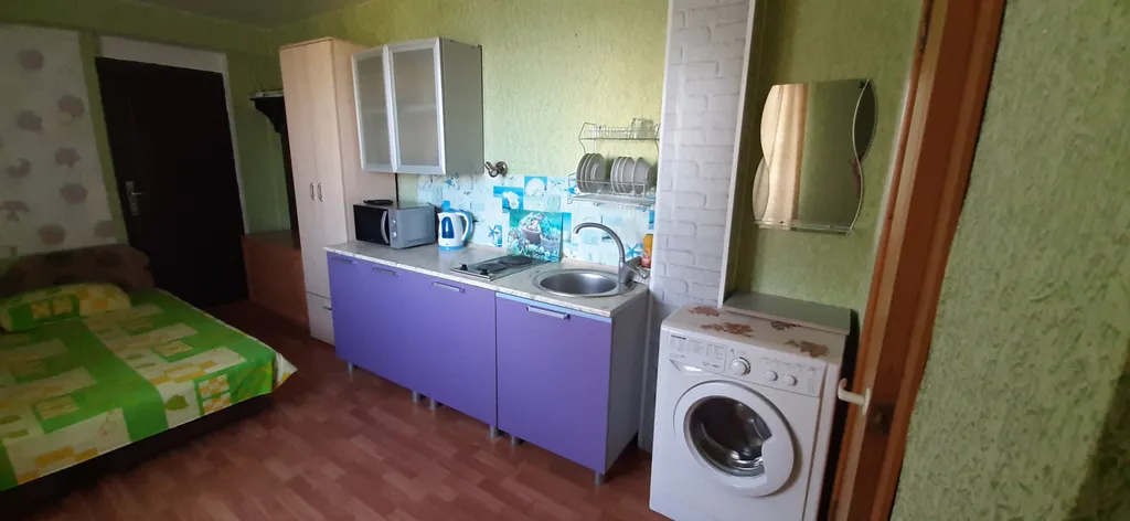 Уютная квартира-студия на берегу Чёрного моря в живописном посёлке