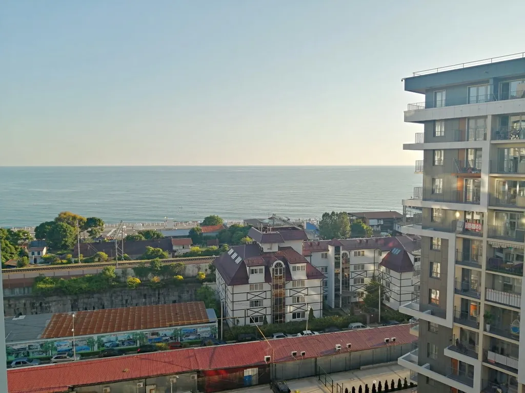 Студия с красивым видом на море