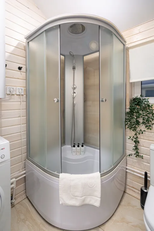 Изумрудный - дом с игровой зоной и костровой чашей