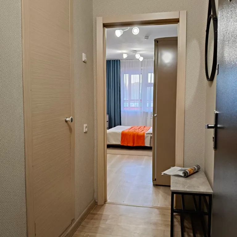 Квартира Квартира Уютная студия с прекрасным видом на парк Прищепка — Красноярск