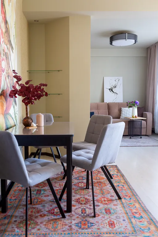 Стильные апартаменты рядом с ледовым дворцом