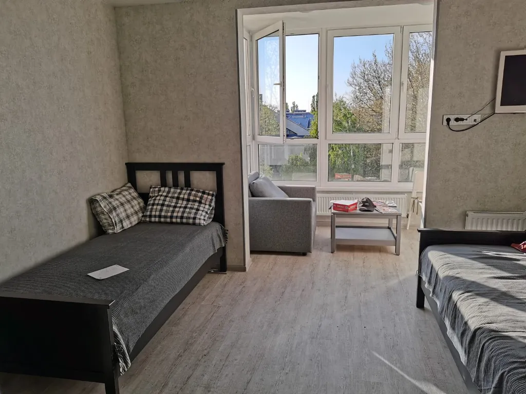 Квартира Квартира Уютная студия Апарт Кавказ, 7 минут пешком до песчаного пляжа — Анапа