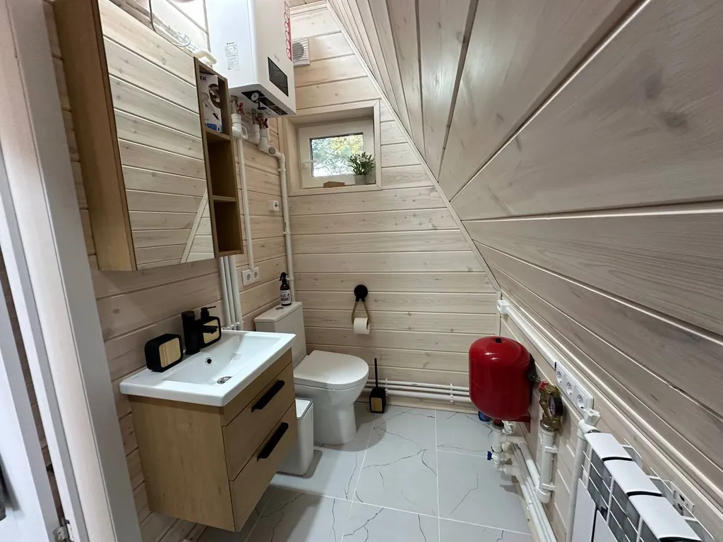 Афрейм на берегу озера Селигер с банным чаном