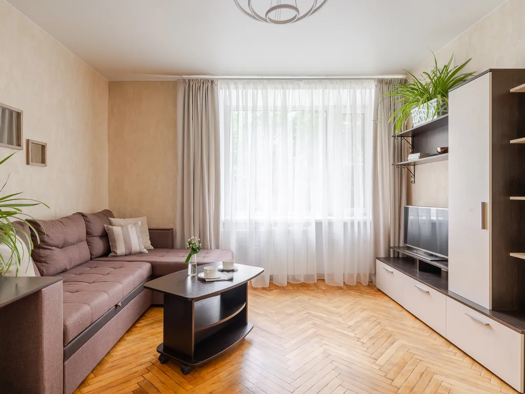Квартира 2-комнатная квартира Kvart-Hotel метро Белорусская — Москва