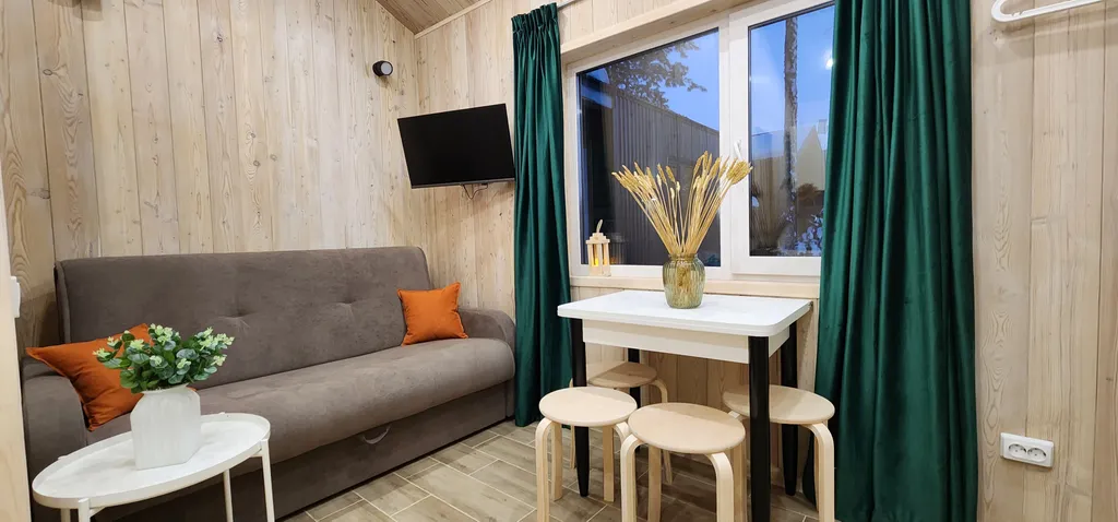 Коттедж Sasha gesh - уютный барнхаус в лесу — Шерегеш