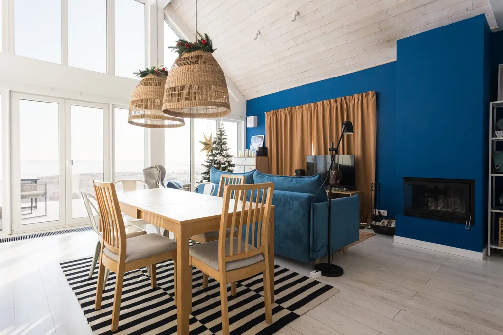 Коттедж Скандинавский дом с террасой и панорамным видом на водохранилище — аренда посуточно в Новосибирск