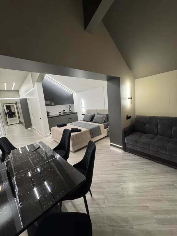 Апартамент с видом на горы в отеле Таукель