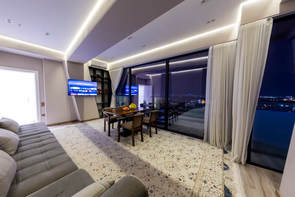 NRG U Tower, квартира с панорамным видом на Tashkent city 25 этаж