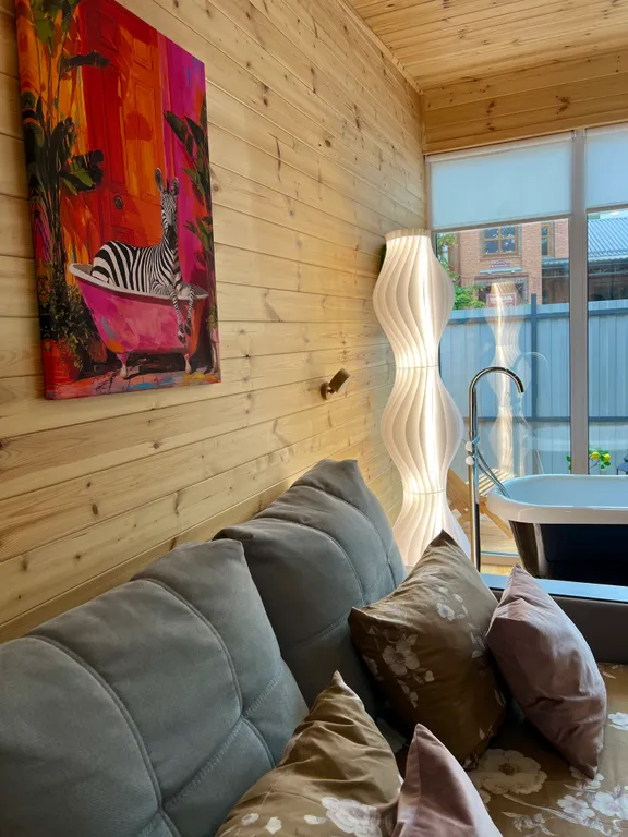 Коттедж Эко-апартаменты с видом на Машук в стиле Барн-Хаус в Цветнике — Пятигорск