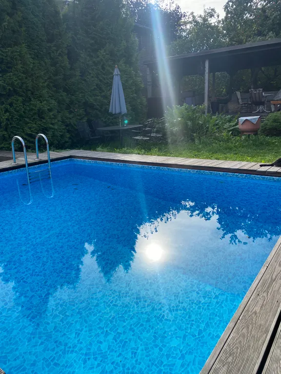 Коттедж Уютный домик в Стрельне с бассейном, русской баней и банным чаном — Санкт-Петербург