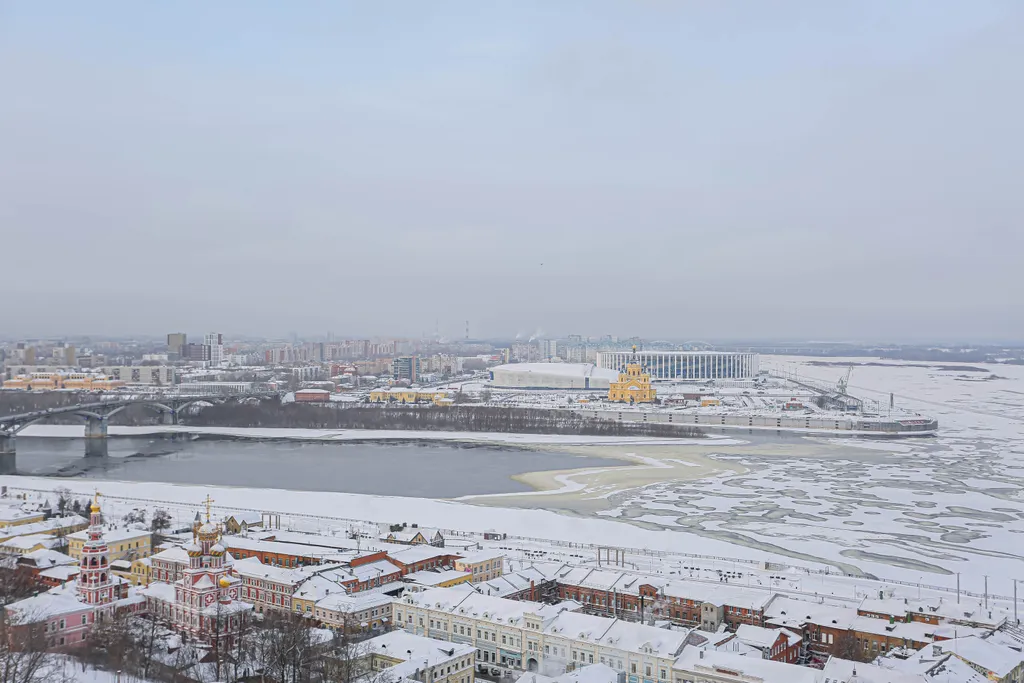 Видовая квартира в историческом центре города Нижнего Новгорода