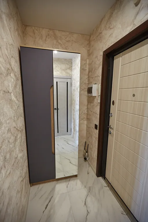 Новая студия с балконом на 14 этаже