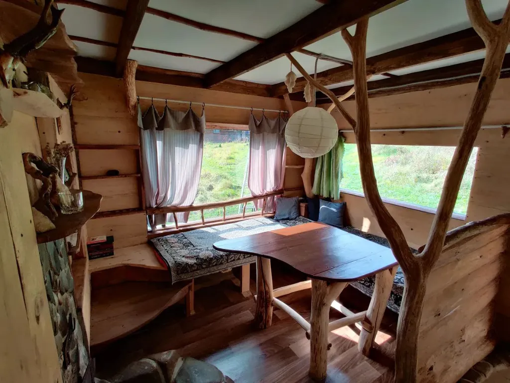 Гостевой домик в горах с сауной для семьи