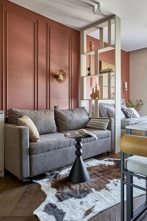 Квартира Квартира Стильная студия Amber в новом ЖК, в центре Москвы, у метро Павелецкая — Москва