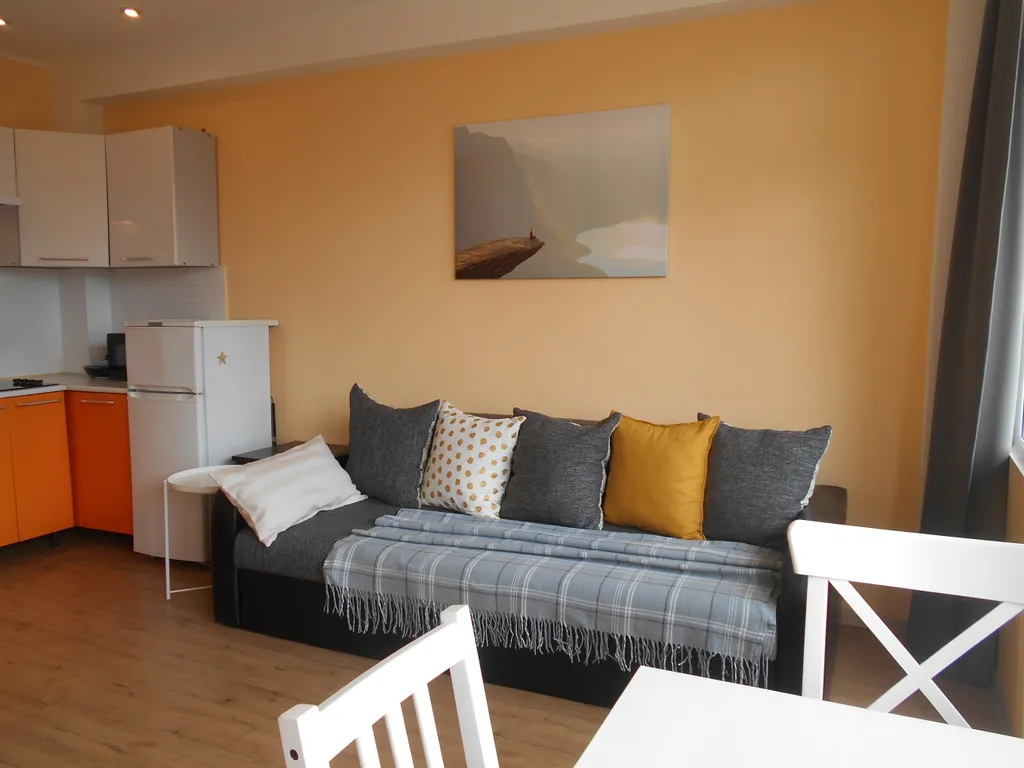 Квартира у пляжа Зеленый мыс с видом на море