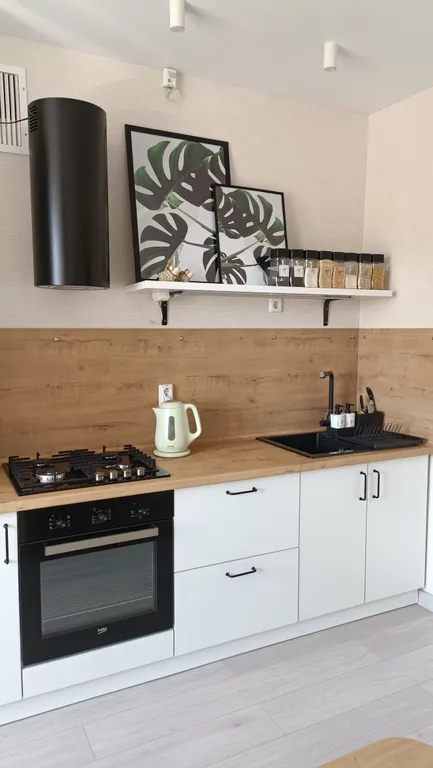 Стильная просторная уютная квартира с кондиционером и парковкой