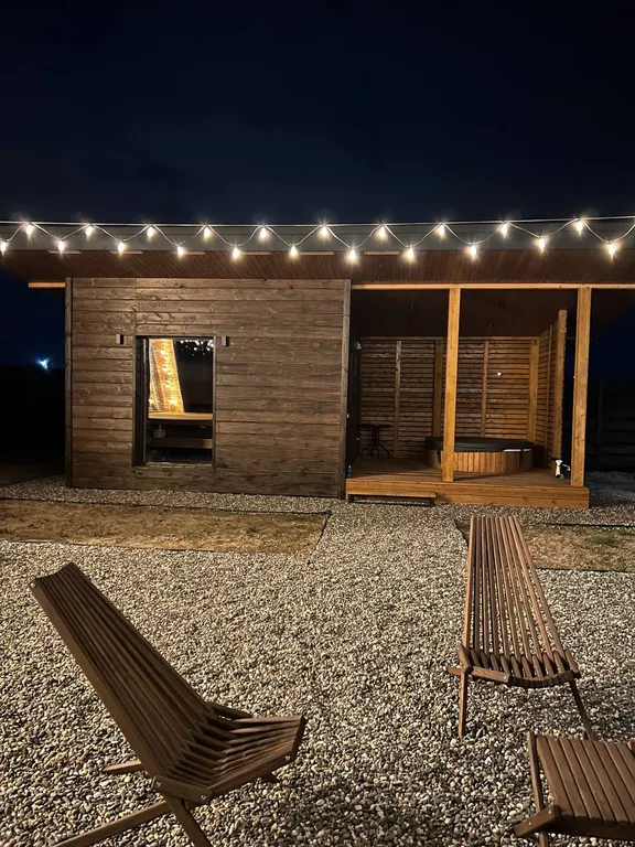 Уютный домик для отдыха A-frame GOSTI