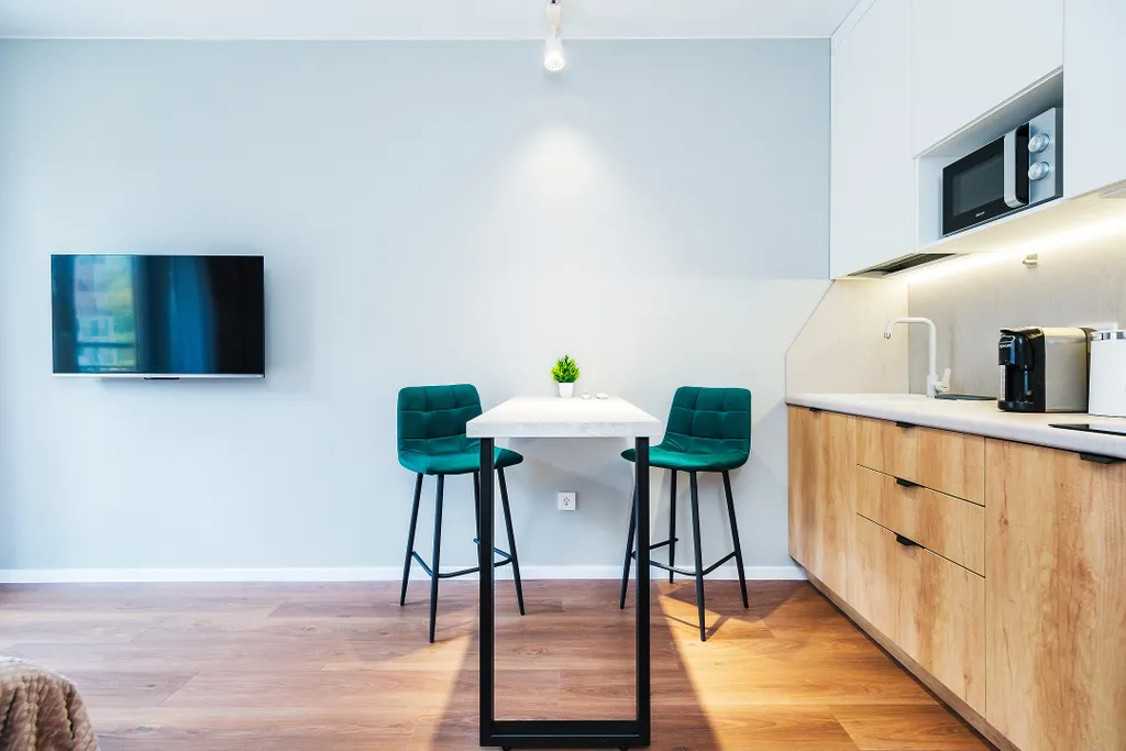 Уютная студия для двоих или с ребёнком