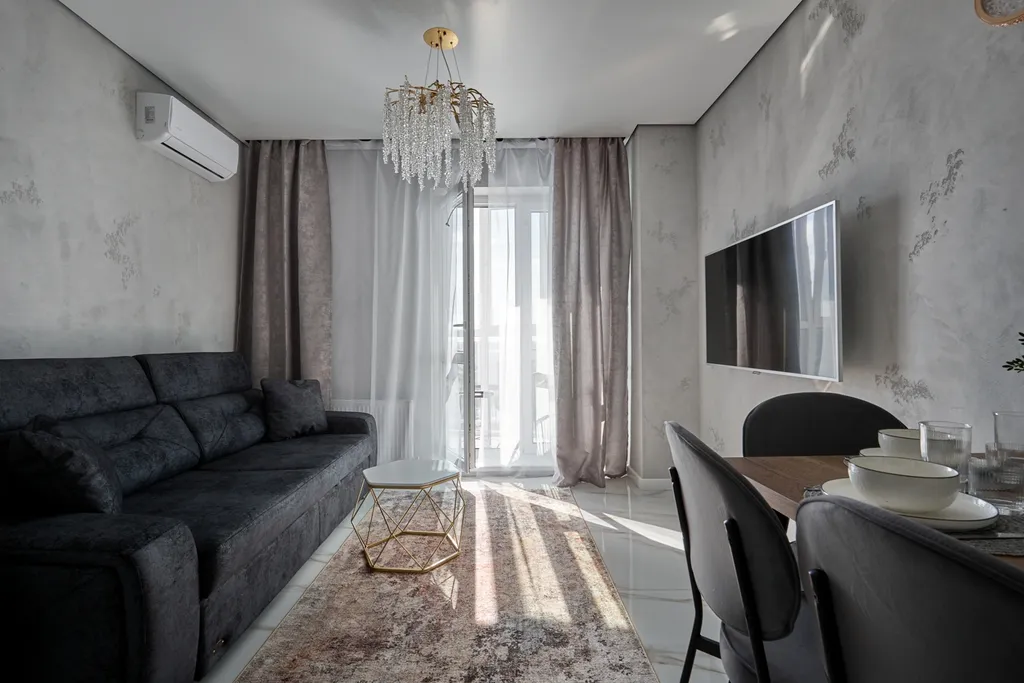 Современная квартира на одном из верхних этажей