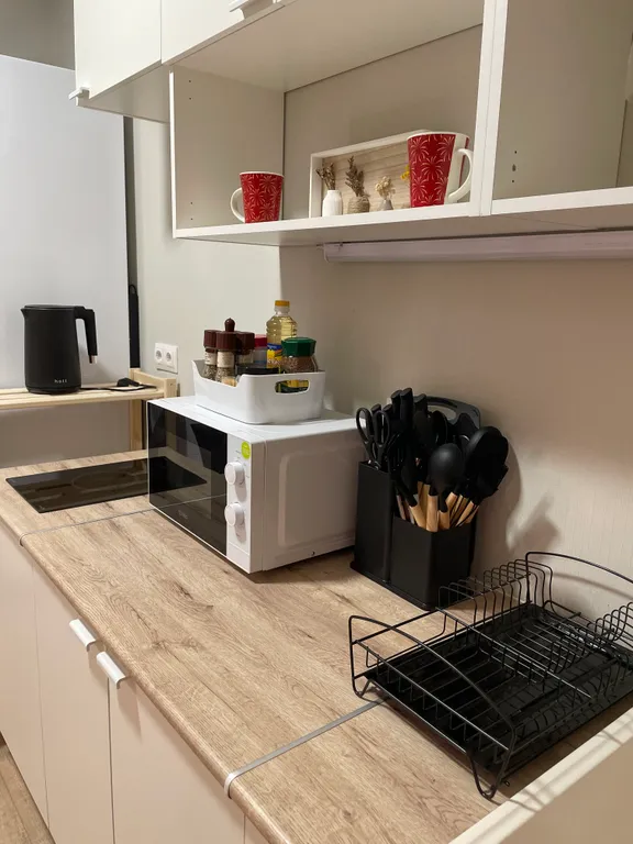 Уютная студия с двухспальной кроватью