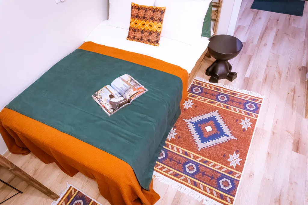 Уютная студия в стиле африки