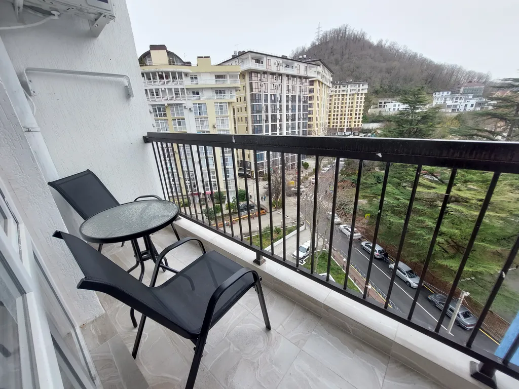 Новая студия люкс в 15 минутах от пляжа, в центре курорта Дагомыс