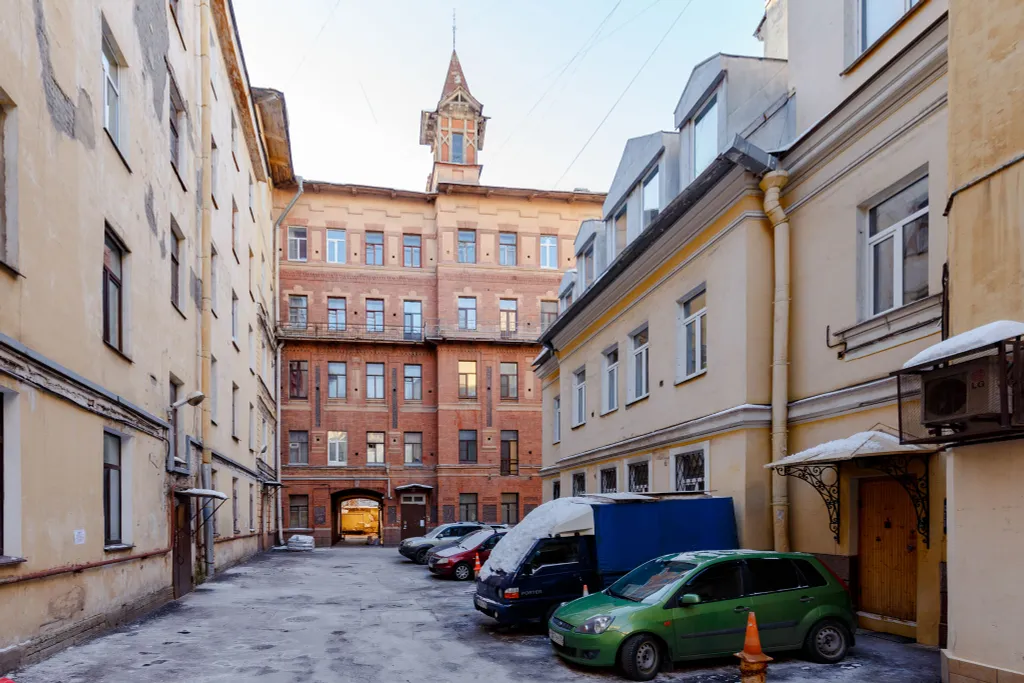 Квартира Квартира Просторная и тихая Евротрешка 74 м² в 5 минутах от вокзала — Санкт-Петербург