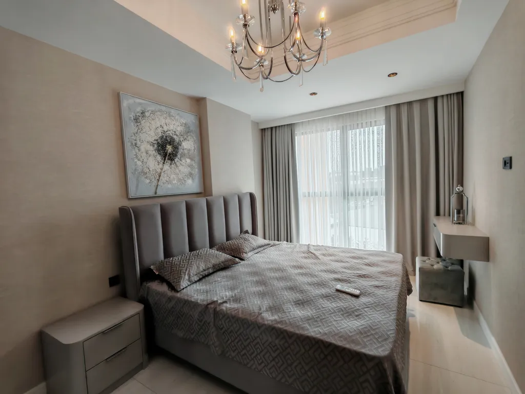 Квартира 1+1 в Azura World c видом на бассейн и аквапарком