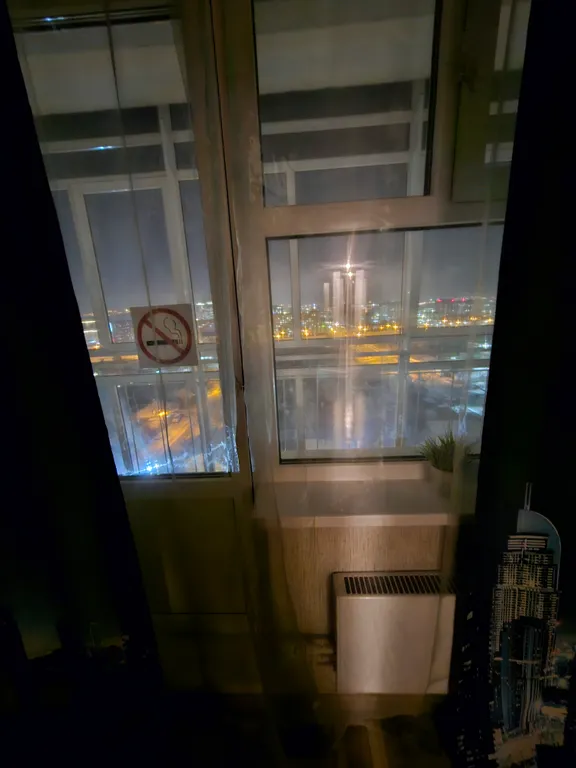 1-комнатная с видом на город