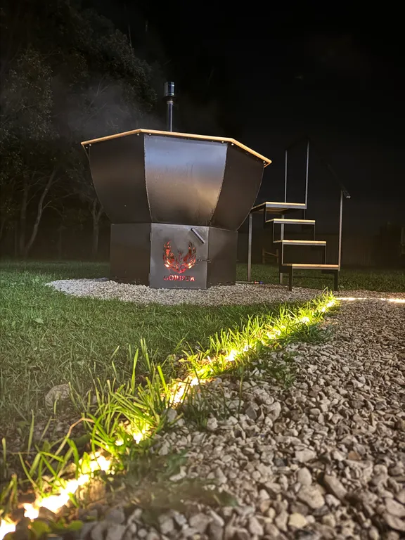 Коттедж Дом с баней и чаном у леса — Дубна