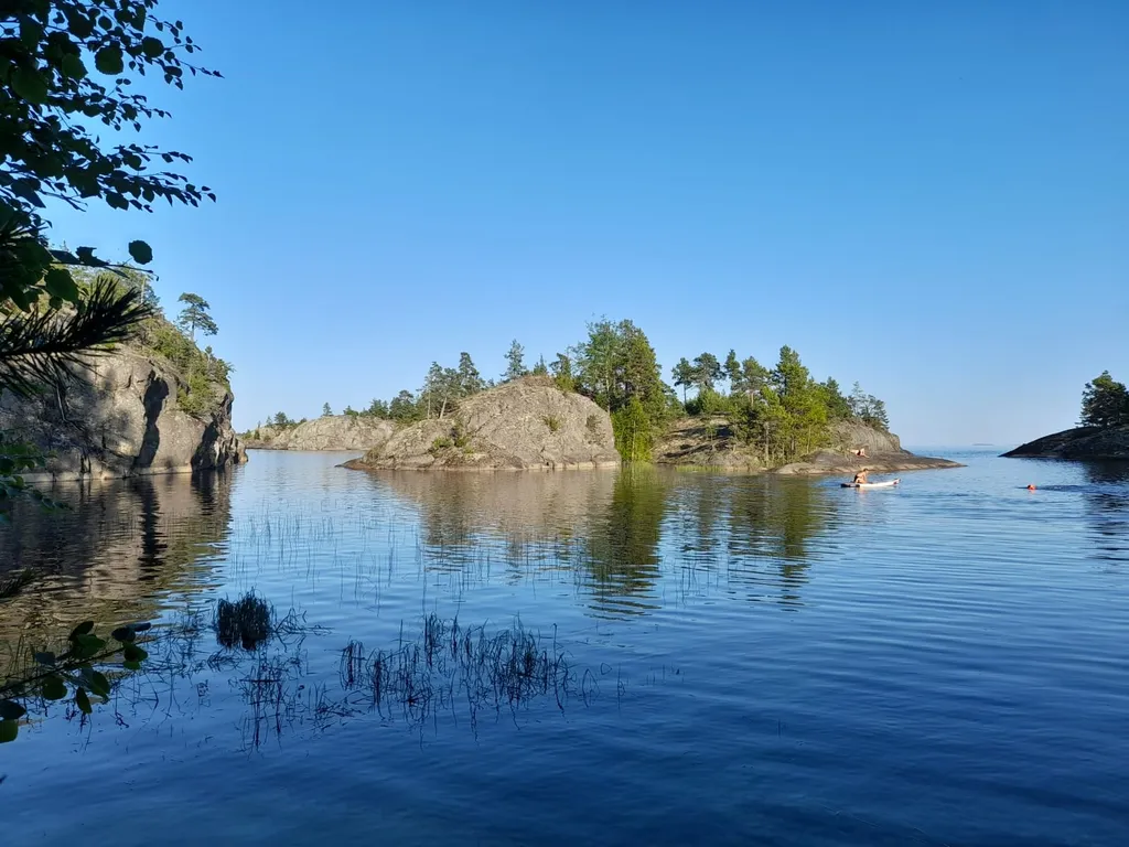 Домик на острове