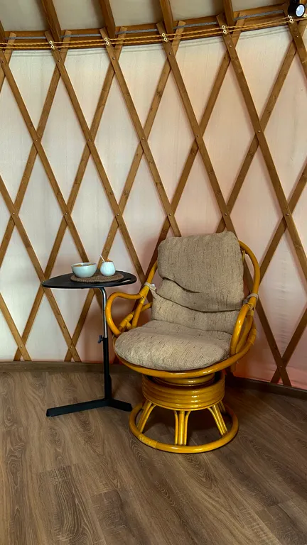 Уникальная современная юрта с максимальными удобствами