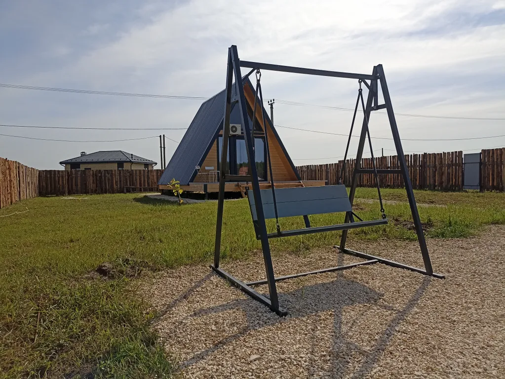 Коттедж Уютный дом в стиле А-frame с видом на лес — Казань