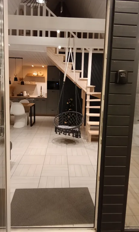 Сканди люкс, дом с камином и видом на лес. LESNOVO